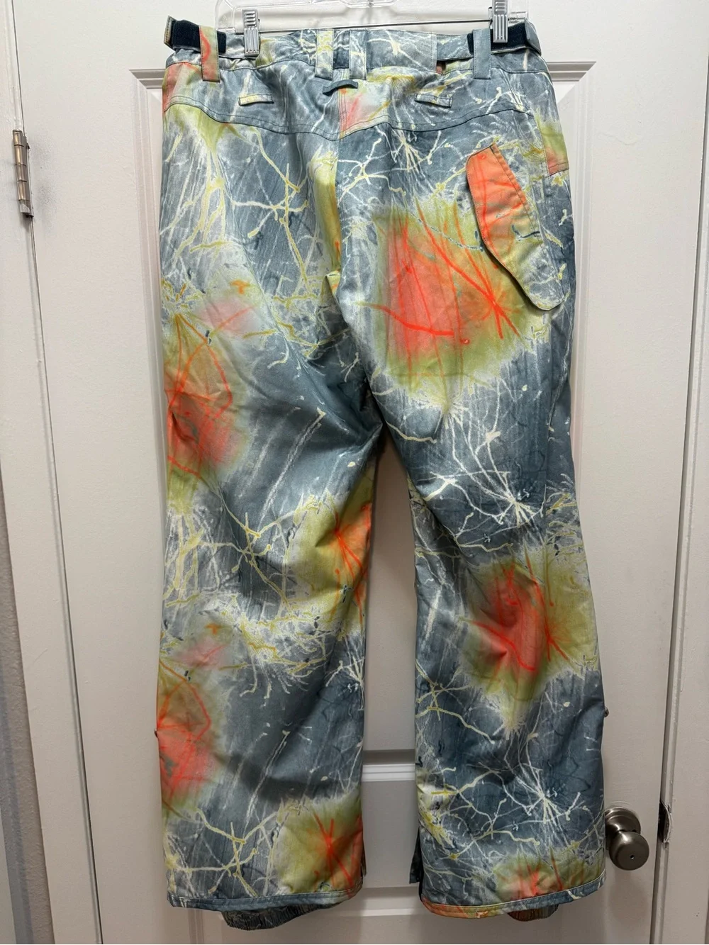 Vintage Nike 6.0 x Olivia Bee AOP Snowboard Pants  Abstract Pastel